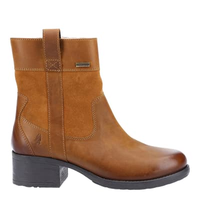 Brown Leather Saskia Boot
