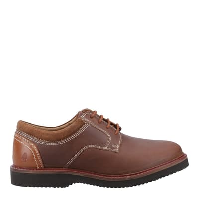 Brown Wheeler Lace Up Smart Shoes
