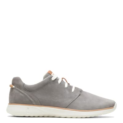 Grey Good Lace Up Sports Trainers