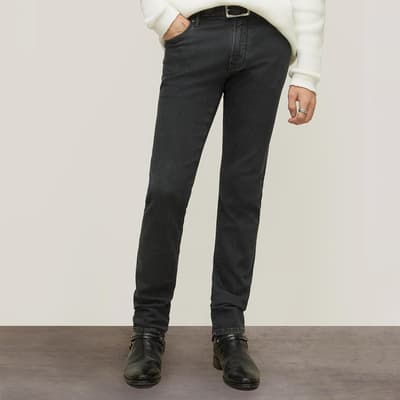 Dark Grey J702 Slim Fit Jeans