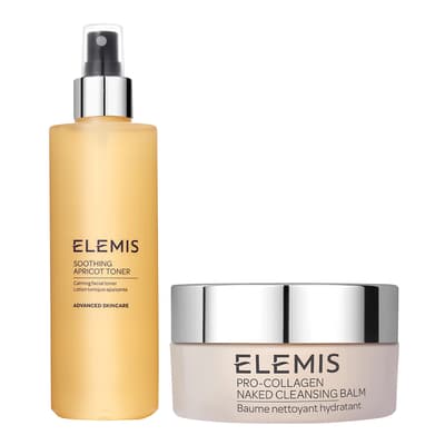 Pro-Collagen Naked Cleansing Balm & Apricot Toner Duo
