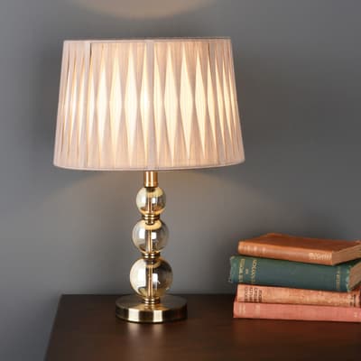 Selby Grand Small Table Lamp Base, Brass