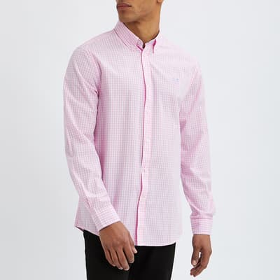 Pink Classic Gingham Shirt