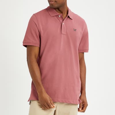 Pink Melbury Cotton Polo Shirt