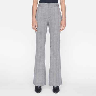 Grey Le High Flare Trouser 