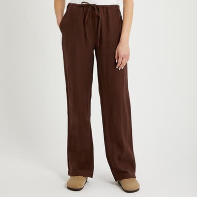 Cocoabean Linen Pull On Trouser