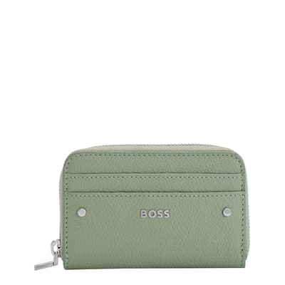 Green Ivy Leather Purse