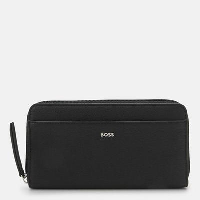 Black Addison Ziparound Purse