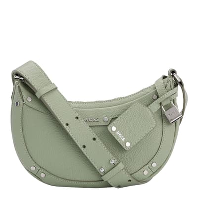 Sage Green Ivy Hobo Leather Bag