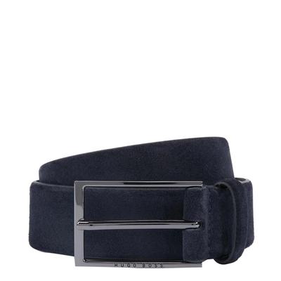 Black Calindo Leather Belt 