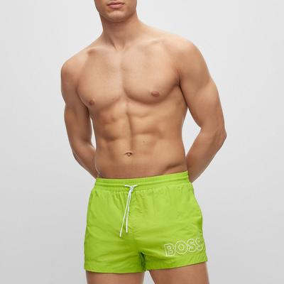 Bright Green Mooneye Swimming Trunks