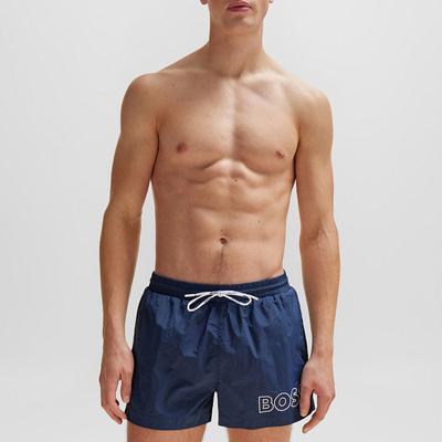 Navy Mooneye Swimming Trunks