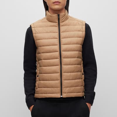 Sand Calano Quilted Gilet