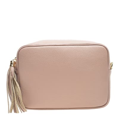 Pink Italian Leather Shoulder bag
