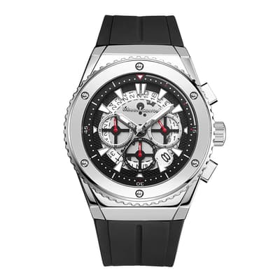 Men's Limited Edition Mann Egerton Black Steel Watch