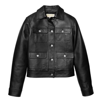 Black Real Leather Jacket