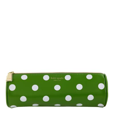 Pencil Case, Picture Dot (Green)