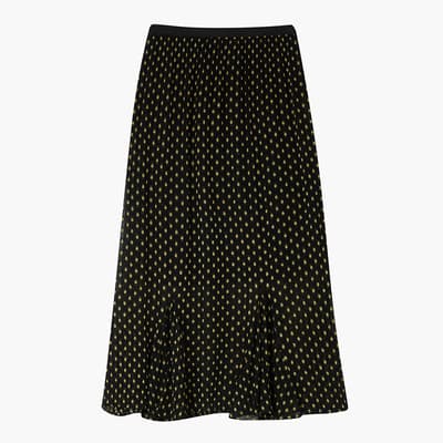 Black/Gold Ford Skirt