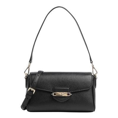 Black Fleur Crossbody