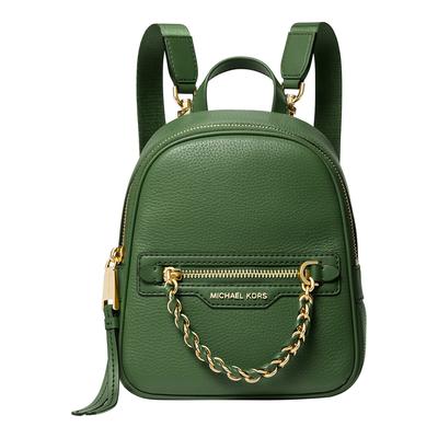 Green michael kors backpack new arrivals