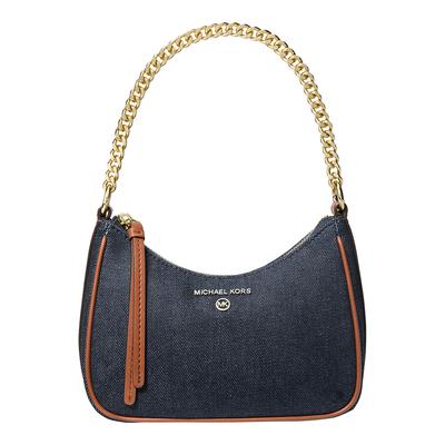 Denim Multi Jet Set Shoulder Bag