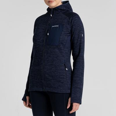 Navy Trina Hooded Jacket