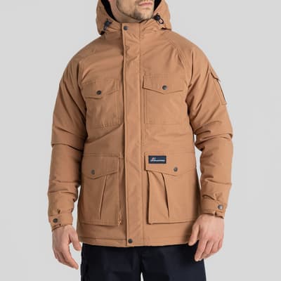 Beige Thermic Waterproof Jacket