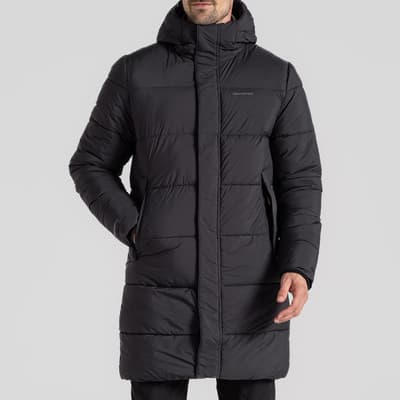 Black Cormac Hooded Insulating Jacket
