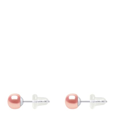 Freshwater Pearls White Gold Earrings 4-5mm