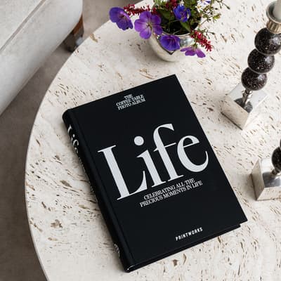 Life Photo Book, Black