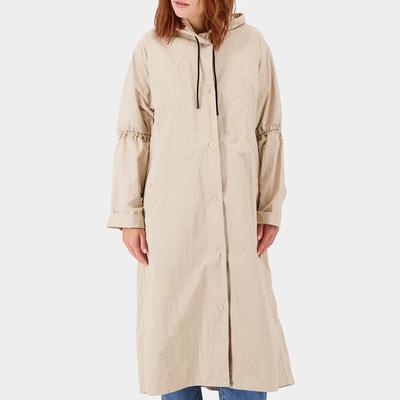 Beige Elna Long Parka