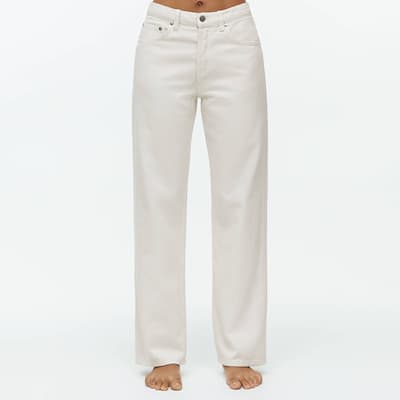White Shore Low Relaxed Jeans