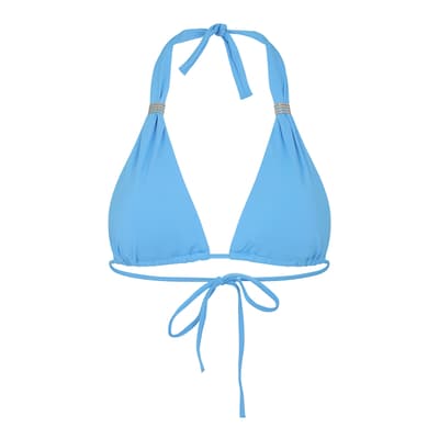 Blue Grenada Bikini Top