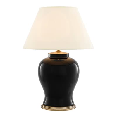 Mundon Table Lamp, Black