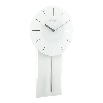 Pendulum Glass Wall Clock