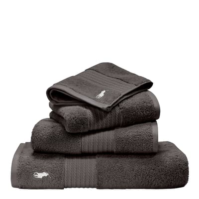 Player Hand Towel, Charcoal