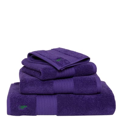Player Bath Sheet, Chalet Purple