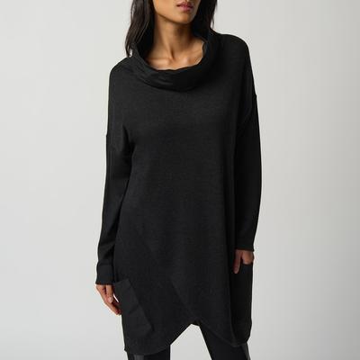 Black Cowl Neck Tunic