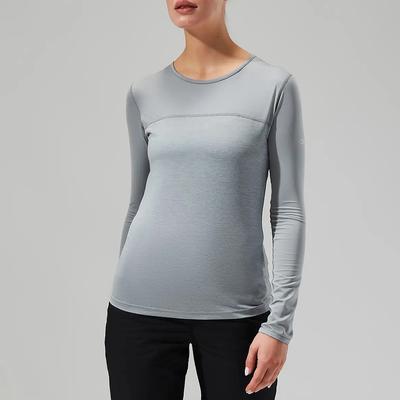 Grey Voyager Cotton Tech Top