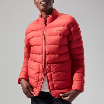Red Blossom Insulated Jacket
