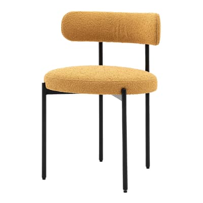 Set of 2 Leona Dining Chair, Ochre