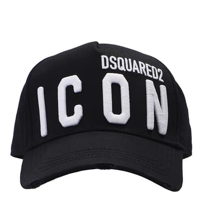Black Dsquared2 Icon Baseball Hat