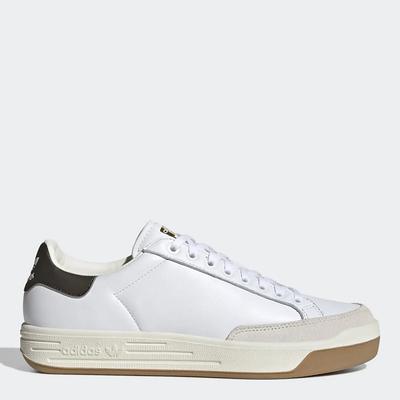 White & Beige Rod Laver Trainers 