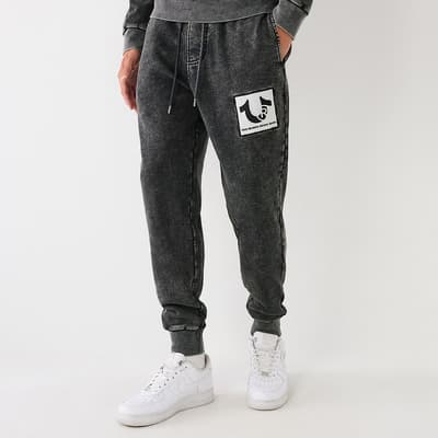 Washed Black Registered Stretch Classic Joggers