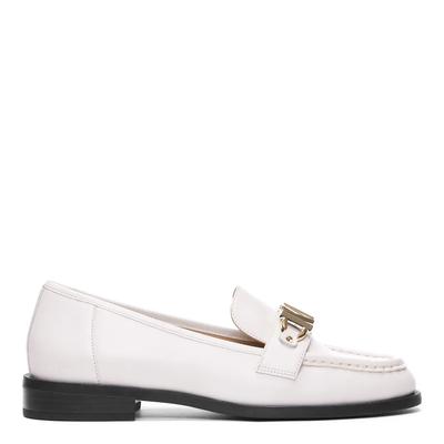 Light Cream Tiegan Loafers