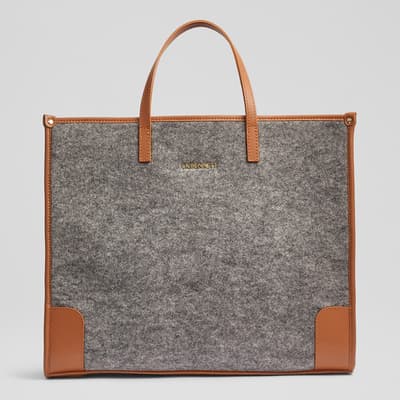 Grey Gwen Tote Bag