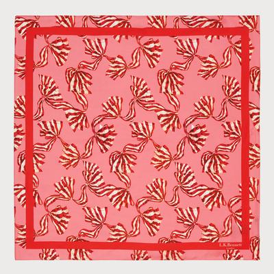 Red Roo Silk Scarf