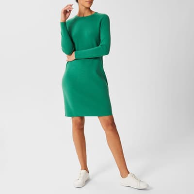 Green Poppy Knit Dress