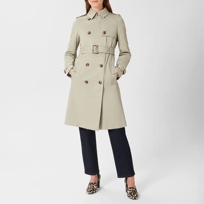 Sage Finley Cotton Blend Trench Coat