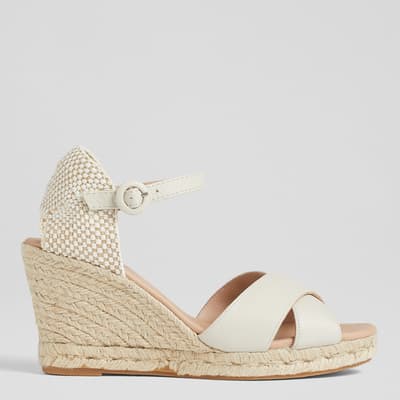 Angele Cre-Ivory Casual Sandals